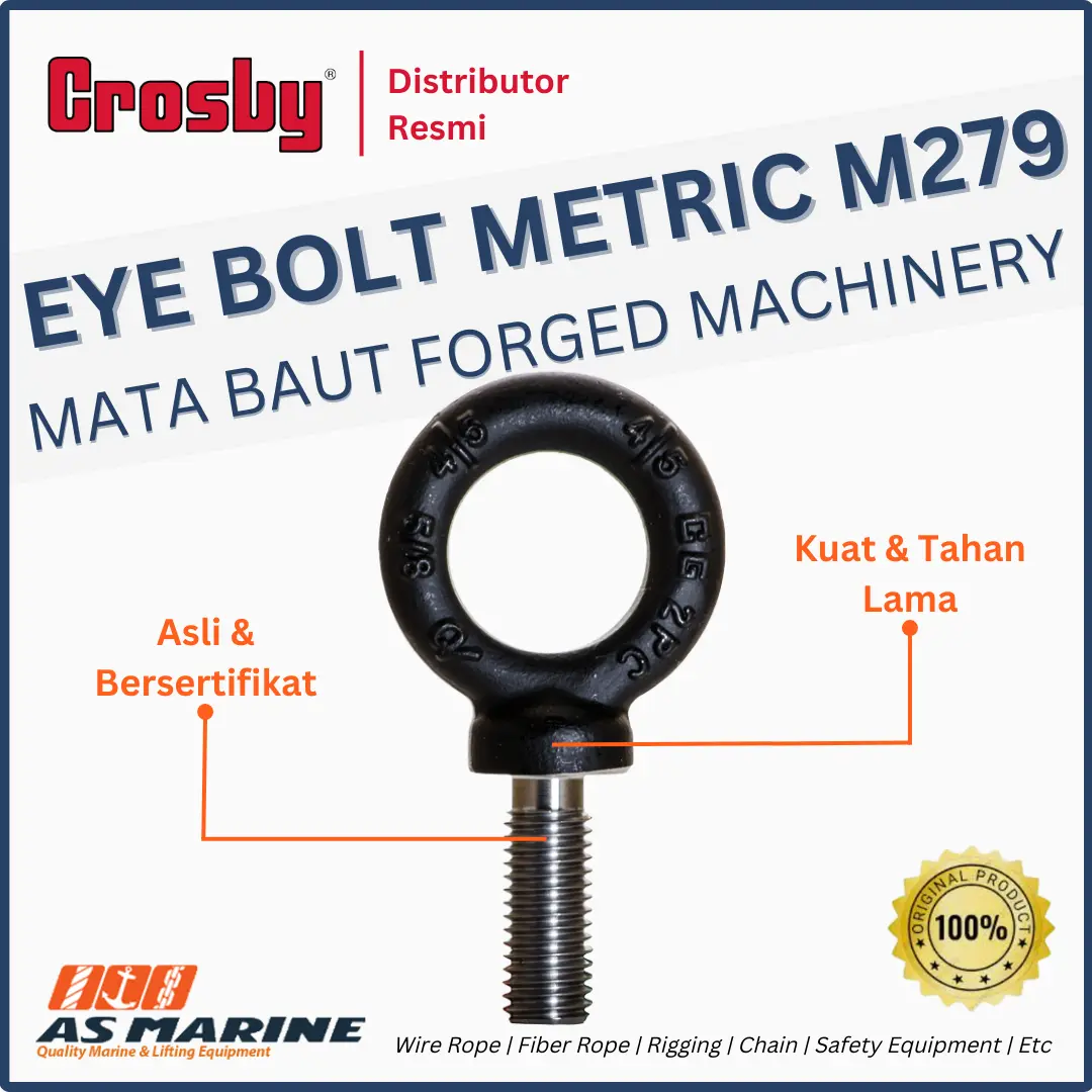 eye bolt metric crosby m279